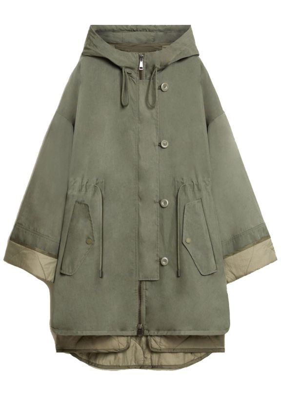 Reversible water resistant parka discount