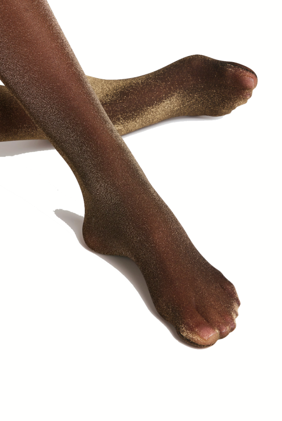 Black gold tights deals