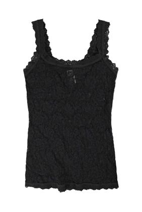 Signature Lace Classic Camisole - Black