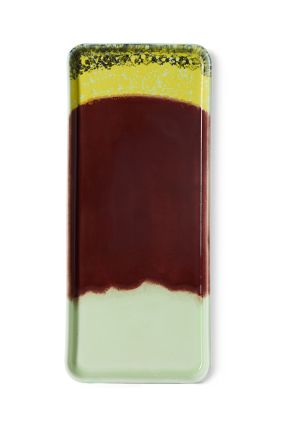 70s Ceramics Cake Tray - Cherry