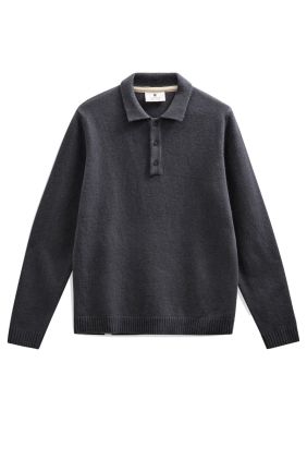 Akpeter Merino LS Polo - Magnet
