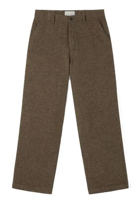 Regent Wool Trousers - Oak