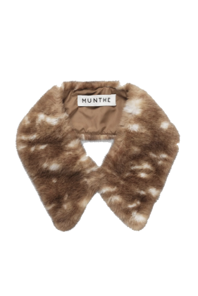 Vodkim Faux Fur Collar - Print Animal