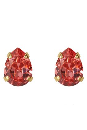 Super Petite Drop Earrings - Gold/Rose Peach
