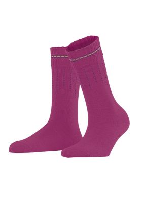 Neon Knit Socks - Pink Orchid