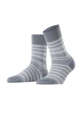 Sensitive Sunset Stripe Socks - Blue Smog