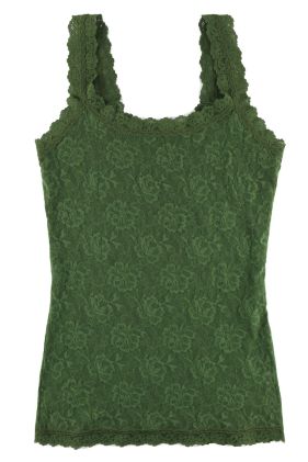 Signature Lace Classic Camisole - Bitter Olive