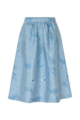 Sirella Skirt - Autumn Pipits Blue