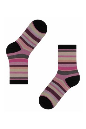 Steady Stripe Socks - Black