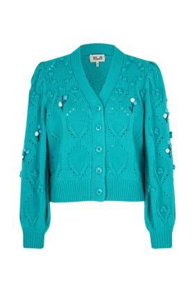 Carlio Cardigan - Pacific Green