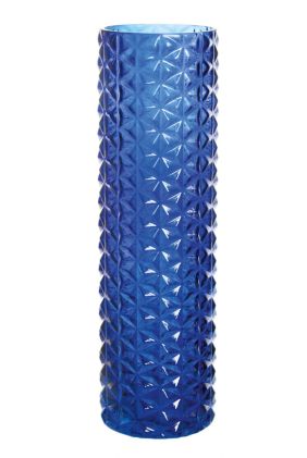 Large 70's Vase - Blue