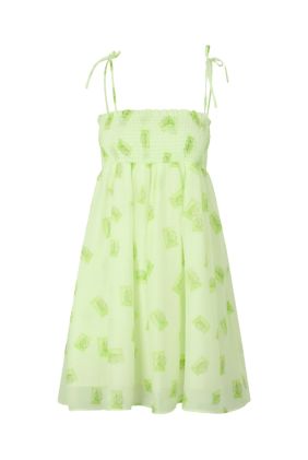 Angel Dress - Green Postage