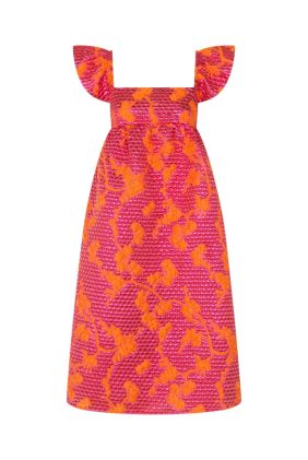 Astraea Dress - Pink Bubble