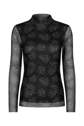 Jodi Top - Black Embroidery