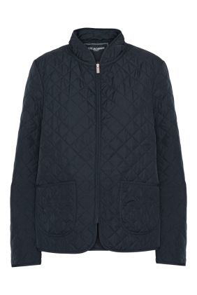 ART27 Padded Quilt Coat - Dark Indigo