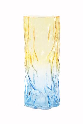 Trunk Vase - Bicolour Yellow