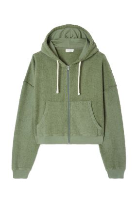 Bobypark Zipped Hoodie - Bottle Melange
