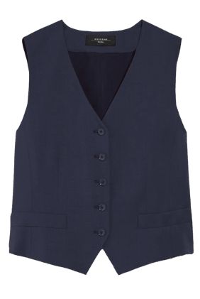 Chimera Wool Gilet - Navy