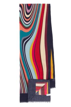 Como Swirl Scarf - Navy