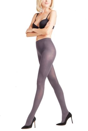 Cotton Touch Tights - Anthramix
