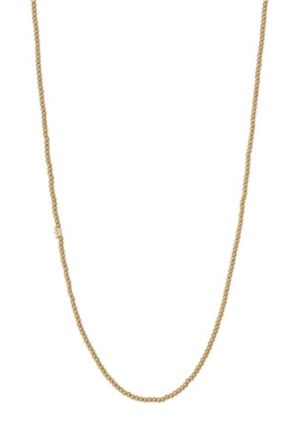 Essentials Boho Necklace - Matt Gold 90cm