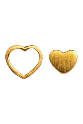 Family Love Earrings Pair - Gold