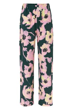 Fatou Pants - Filigran Flower Green