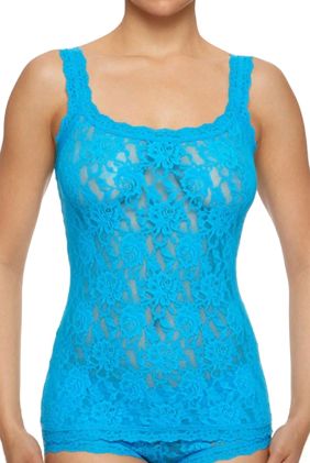 Signature Lace Classic Camisole - Fiji Blue
