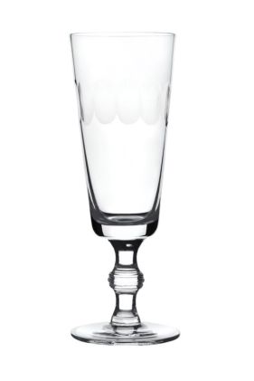 A Set of Four Champagne Flutes - Lens Design