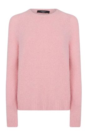 Ghiacci Alpaca and Cotton-Blend Sweater - Pink