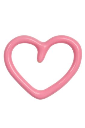 Happy Heart One Piece Enamel - Rose