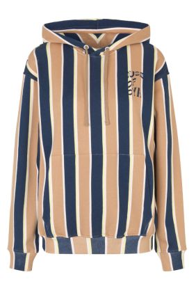 Jamila Hoodie - Brown Stripes RESPONSIBLE