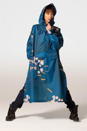 Rain Poncho - Japanese Blossom