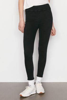 The Jetset Skinny Crop - Sheen Noir