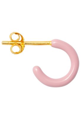 Colour Hoop One Piece Enamel - Light Pink