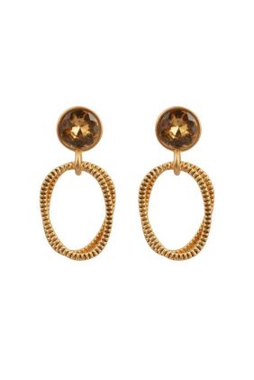 More Earrings With OK39 Glass - Gold Plated