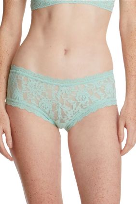 Signature Lace Boyshort - Mint Sprig