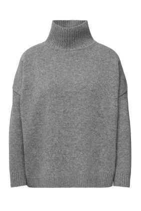 Benito Wool Yarn Sweater - Medium Grey