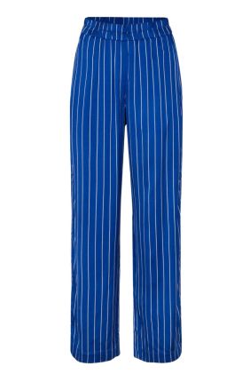Narine Trousers - Sodalite Blue Pinstripe