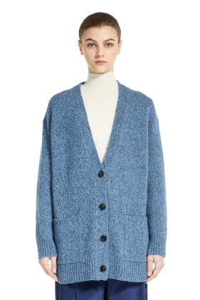 Opunzia Oversized Cardigan - Avio