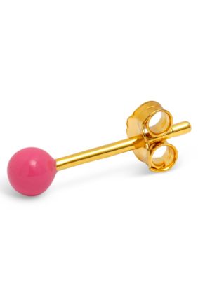 Colour Ball One Piece Enamel - Pink