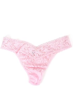 Signature Lace Original Rise Thong Bliss Pink 