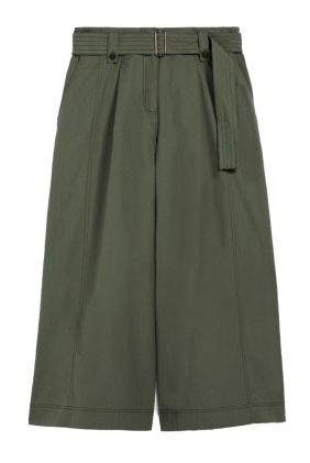 Recco Cotton Canvas Trousers - Khaki