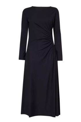 Romania Jersey Dress - Black