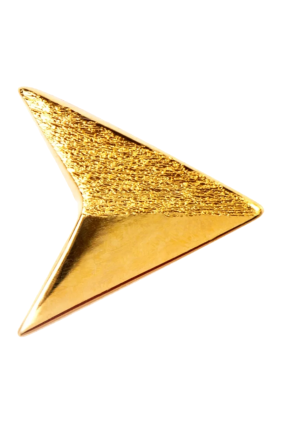 Paper Plane One Piece - Gold
