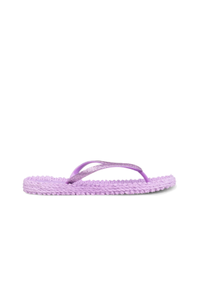 Cheerful Glitter Flip Flops - Orchid Haze