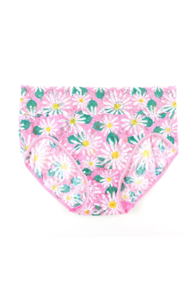 Printed Signature Lace French Brief - Hello Spring