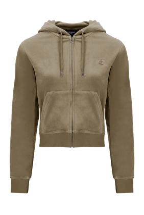 Robertson Classic Velour Hoodie - Vetiver