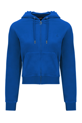 Robertson Classic Velour Hoodie - Skydiver