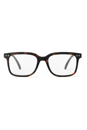 The Rectangle Reading Glasses #L - Tortoise